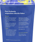 ASUTRA Magnesium Chloride Bath Flakes 4 lbs for Foot Body Soaks Relieve Muscle Cramps Fight Joint Pain Stress Anxiety Headache Relief Pure Zechstein Absorbs Faster Than Epsom Salts