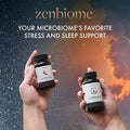 Microbiome Labs Stress Management Bundle - ZenBiome Cope (60 Capsules) Zenbiome Sleep (30 Capsules) - Two 'Psychobiotic' Probiotic Supplements