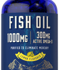 Fish Oil 1000Mg | 300Mg Omega 3 | 250 Count | Non-Gmo And Gluten Free Supplement