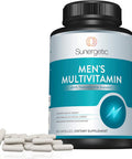 Sunergetic Premium Men S Support Supplement Powerful Multivitamin Supports Energy, Stamina, Endurance & Stress Management With Zinc, Ashwagandha, Maca, L-Carnitine & Vitamins 120 Capsules