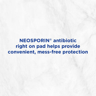Band-Aid Brand Adhesive Bandages Infection Defense With Neosporin Antibiotic Ointment, For Wound Care And First Aid, Extra Large, 8 Ct