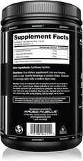 KAGED MUSCLE Fermented BCAA Powder Plant Based Non-GMO Supports Protein Synthesis Vegan Friendly Branched Chain Amino Acids Aminos BCAAs Unflavored 72 Servings 14.1 Ounce