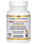 Astaxanthin Carotenoid Complex, Lutein, Lycopene, Astaxanthin, 30 Veggie Softgels