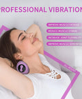 Heating Vibrating Peanut Massage Ball - 5 Intensity Levels & 1 Heat Mode - Foam Roller Double Lacrosse Ball - Deep Tissue Trigger Point Therapy - Handheld, Mobility, Rechargeable (Purple)