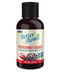 NOW Foods BetterStevia Peppermint Cookie Zero-Calorie Liquid Sweetener, Keto Friendly, Suitable for Diabetics, No Erythritol, 2-Ounce