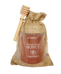 100% Authentic, USA ÃƒÂ¢Ã¢â€šÂ¬Ã¢â‚¬Å“ Made [ 4 oz ] MINI Raw Unfiltered Honey Gourmet Gift Bag with Dipper, Pure Southern Honey - Unheated - Non - GMO, No Additives, All - Natural Sweetener- Environmental-Friendly Glass Jar