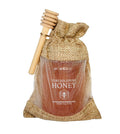 100% Authentic, USA ÃƒÂ¢Ã¢â€šÂ¬Ã¢â‚¬Å“ Made [ 4 oz ] MINI Raw Unfiltered Honey Gourmet Gift Bag with Dipper, Pure Southern Honey - Unheated - Non - GMO, No Additives, All - Natural Sweetener- Environmental-Friendly Glass Jar