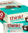 think! Protein Bars, High Protein Snacks, Gluten Free, Kosher Friendly,Variety Pack, Nutrition Bars, 2.1 Oz per Bar, 12 Count (Packaging May Vary)