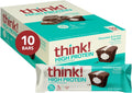 think! Protein Bars, High Protein Snacks, Gluten Free, Kosher Friendly,Variety Pack, Nutrition Bars, 2.1 Oz per Bar, 12 Count (Packaging May Vary)