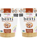 Wholesome Yum Besti Natural Brown Sugar Substitute - Keto Brown Monk Fruit Sweetener Blend With Allulose (No Erythritol) - Non GMO, Zero Carb, Zero Calorie, Sugar Free, No Aftertaste (12 oz)