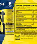 C4 Original Pre Workout Powder Mango Foxtrot Sugar Free Preworkout Energy for Men & Women 150mg Caffeine + Beta Alanine + Creatine - 30 Servings