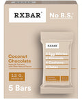 Rxbar Protein Bars 12G Protein Gluten-Free Snacks Coconut Chocolate 9.1Oz Box (5 Bars)