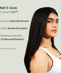 Sacred Grove | Rosemary & Castor Hair Growth Oil | Stimulates The Roots For Hair Growth | Suited For All Hair Types & Age Groups | 100 Ml