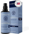 CYMBIOTIKA Topical Magnesium Oil Spray for Body USA Made Supplement for Leg Cramps Muscle Joint Health and Sleep Support Includes Magnesium Chloride Lavender Extract Aloe Vera Skin Applicator