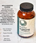 Rootcha Quercetin With Bromelain - Bioactive Fava D'Anta Derived Quercetin With 2400 Gdu/G Bromelain 120 Capsules