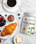 Deal Supplement Folic Acid 1000 Mcg (1 Mg), 500 Coconut Oil Softgels Bioavailable Prenatal Vitamins (Vitamin B9) ÃƒÂ¢Ã¢â€šÂ¬Ã¢â‚¬Å“ 1,667 Mcg Dfe ÃƒÂ¢Ã¢â€šÂ¬Ã¢â‚¬Å“ Easy To Swallow, Non-Gmo, & No Gluten