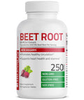 Bronson Beet Root Extra Strength, Non-Gmo, 250 Vegetarian Tablets