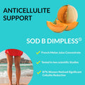 Upnourish Vein Health Supplement, Cellulite Support And Leg Circulation Booster With Caviar Collagen, Sod, Morosil, Butchers Broom, Horse Chesnut 90Ct