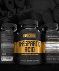 5% Nutrition Core D-Aspartic Supplement (DAA) with Diindolylmethane (DIM) | Testosterone and Estrogen Regulation Support for Men | 30 Servings / 150 Capsules
