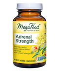 MegaFood Adrenal Strength - Sensoril Ashwagandha Vitamin C Fermented Magnesium Glycinate Rhodiola Rosea Reishi Mushroom & Food Blend - Supports A Normal Stress Response - 60 Tabs (30 Servings)