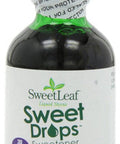 Sweetleaf Stevia Sweet Drops Berry - Liquid Stevia Drops Sweetener Zero Calorie Non-GMO Flavored Stevia Liquid Sugar Substitute for Sugar- Sodas Mixed Drinks Iced Tea 2 Fl Oz (Pack of 2)