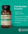 Nature'S Sunshine Gall Bladder Formula 100 Capsules | Powerful Herbal Formula Soothes and Supports the Digestive System Liver and Gallbladder