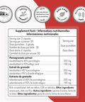 Supersmart Double Pomegranate Standardized to 90 Ellagic Acid Powerful Antioxidant Supplement Support Skin DNA Protection NonGMO Gluten Free 90 Vegetarian Capsules