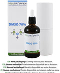 Heiltropfen 70% DMSO - Pharmaceutical Grade Ingredients | Dimethyl sulfoxide Liquid 3.4 Oz - 100 ml | High Purity | Low Odor | DMSO Liquid 70/30