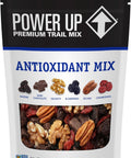 Power Up Trail Mix, Mega Omega Trail Mix, Non-GMO, Vegan, Gluten Free, No Artificial Ingredients, Gourmet Nut, 14 Ounce Bag