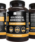 PURE ORIGINAL INGREDIENTS Goldenseal Berberine No Magnesium Or Rice Fillers, Always Pure, Lab Verified (365 Count)