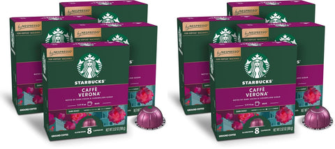 Starbucks by Nespresso Vertuo, Sunsera Blend, 32-count Coffee Pods, Brews 7.8 oz.