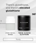 Toniiq Ultra High Strength Glutathione Capsules 1000mg Concentrated Formula 98%+ Highly Purified and Bioavailable Non GMO Fermentation 240 Capsules Reduced Glutathione Supplement