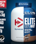 Dymatize Elite 100% Whey Protein Powder Rich Chocolate 5 Pound