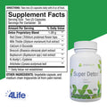 4Life Super Detox - Dietary Supplement Supports Detoxification and Healthy Liver Function - Supplement Formula with Artichoke Calcium D-Glucarate and Milk Thistle - 60 Capsules