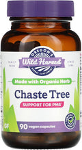 Oregons Wild Harvest NonGMO Chaste Tree CapsulesOrganic Herbal Supplements 90 Count