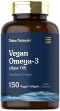 Carlyle Vegan Omega 3 Supplement | 150 Softgels | From Algae Oil | Non-Gmo & Gluten Free | Tahoe Naturals
