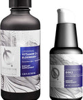 Quicksilver Scientific Immune Support Duo with Liposomal Vitamin C + Elderberry Supplement (3.38 oz) + NanoEmulsified D3K2 Supplement (1.7 oz) - Immune/Cardiovascular/Bone + Mood Support (2 Products)