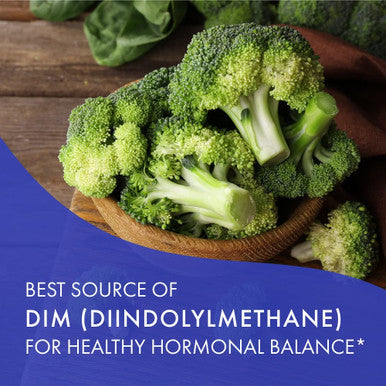 Dim D by Pure Essence - Natural Supplement for Estrogen Balance, Hormonal Acne, and Menopause Support with Vitamin D3 , Calcium, Green Tea & Lycopene - 30 Capsules