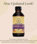 Honey Gardens Elderberry & Honey Immune Syrup - Black Elderberry Syrup For Adults & Kids Natural Throat Defense Wellness Supplement With Propolis & Organic Apple Cider Vinegar - 8 Fl Oz