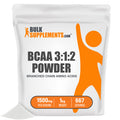 BulkSupplements BCAA 3:1:2 Powder (Branched Chain Amino s) - BCAA Powder for Muscle Recovery - Unflavored, - 1500mg , 667 Servings (1 Kilogram - 2.2 lbs)