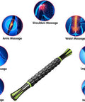 Muscle Roller Stick Massage Roller Muscle Roller Massage Tool For Athletes And Soothing Cramps,Relieving Muscle Soreness, 18 Inches Muscle Roller For Relieving,Physical Therapy,Massage,Body Recovery