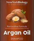 New York Biology Biotin Shampoo for Hair Growth and Thinning Hair with Moroccan Argan Oil Shampoo Thickening Formula for Hair Loss Treatment Moisturizing and Volumizing 16.9 fl Oz