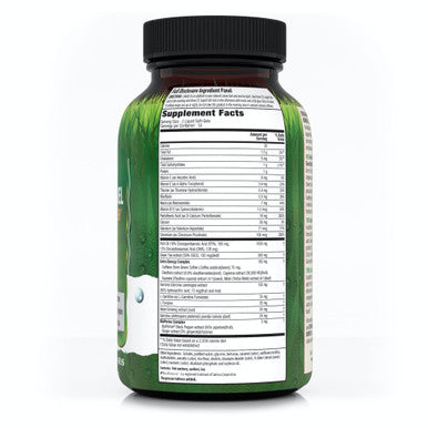 Irwin Naturals Extra-Energy Thermo-Fuel Max Fat Burner - 100 Liquid Soft-Gels - Fuel Thermogenesis & Boost Energy Production - With Green Tea L-Carnitine & Garcinia - 33 Servings