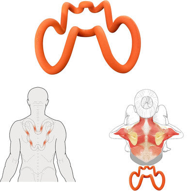 Shoulder Deep Tissue Massager, Psoas Release Tool, Myofascial Trigger Point Release Shoulder Blade Pain, Levator Scapulae Pain, Lower Back Pain,Pelvis Pain, Hip Flexor Pain, Sciatica