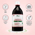 Liquid Iron Supplement 1 Litre 50 Day's Supply Fortified with Vitamins and Herbal Extracts Includes Vitamin B2, B6, B12 & Vitamin C