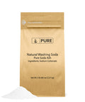 PURE ORIGINAL INGREDIENTS Natural Washing Soda (5 Lb) Multipurpose Cleaner, Water Softener, Stain Remover.