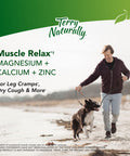 Terry ly Muscle Relax - 60 Vegan Capsules - Occasional Muscle Cramp Relief Supplement, Supports Nervous System - Non-GMO, Gluten-Free - 20 Total Servings