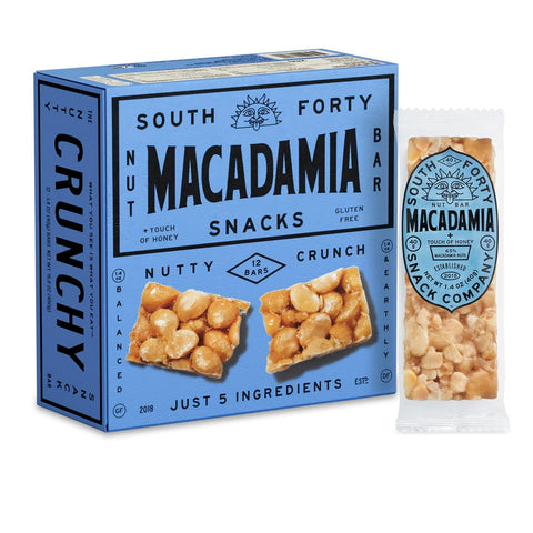 South 40 Snacks, Bar Cashew Caddy, 1.4 Ounce, 12 Pack