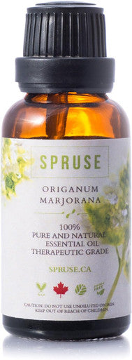 SPRUSE Marjoram Essential Oil - 30ml - 100% Natural Undiluted