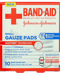 Band-Aid Brand Cushion-Care Gauze Pads 2In X 2In, 10 Count